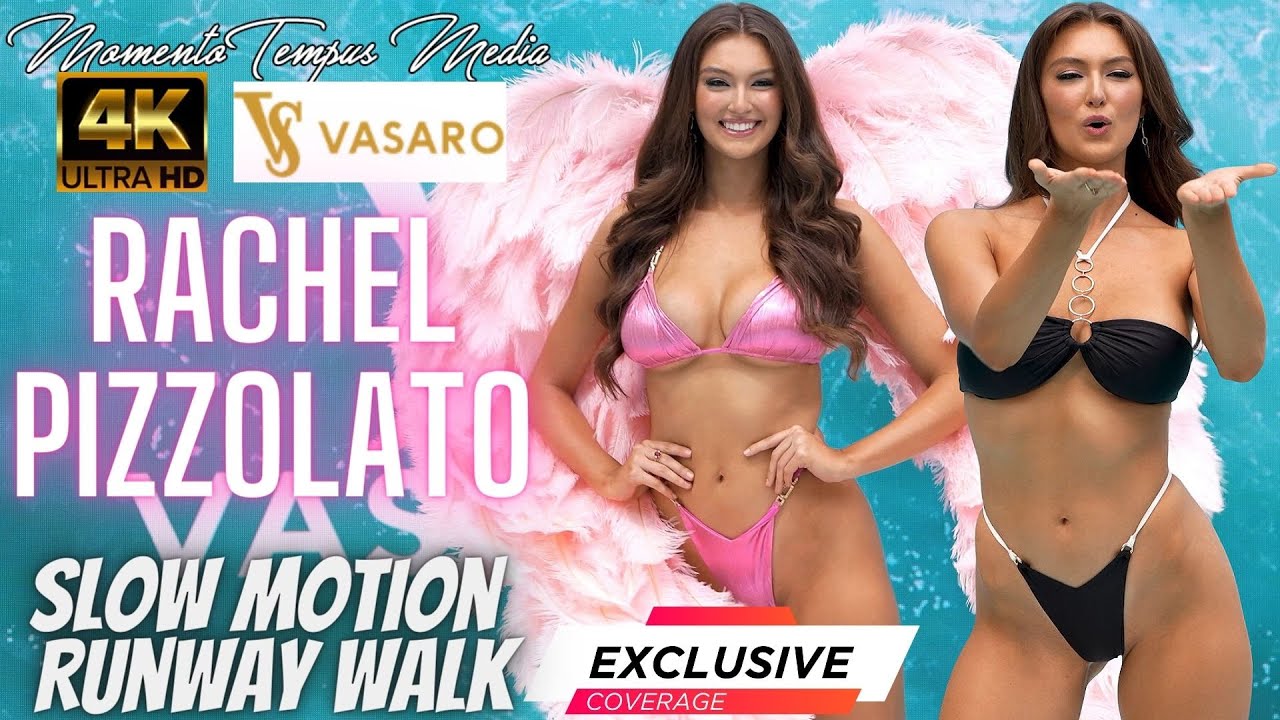 ⁣Rachel Pizzolato's Heart Stopping Bikini Ruwnay Walk / Vasaro Styles / 4K