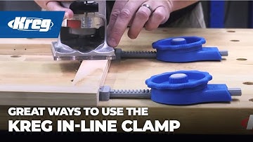Great Ways to Use the Kreg In-Line Clamp