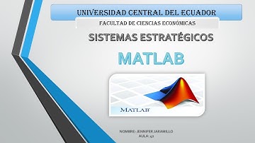 MATLAB EJERCICIO 5.1 AL 5.2 UCE FCE
