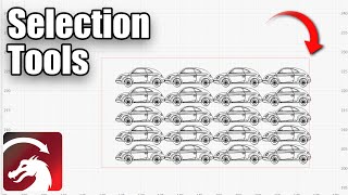 Selection Tools in LightBurn
