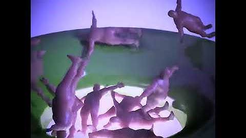 Fat Men Rubber Dynamics Simulation Lightwave 3D