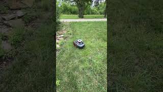 The Segway Navimow i1 Series robotic lawn mower uses RTK and vision-based navigation to create