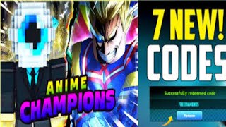 * NEWEST * ALL WORKING CODES FOR ANIME CHAMPIONS SIMULATOR 2024 | ROBLOX ANIME CHAMPIONS CODES 2024