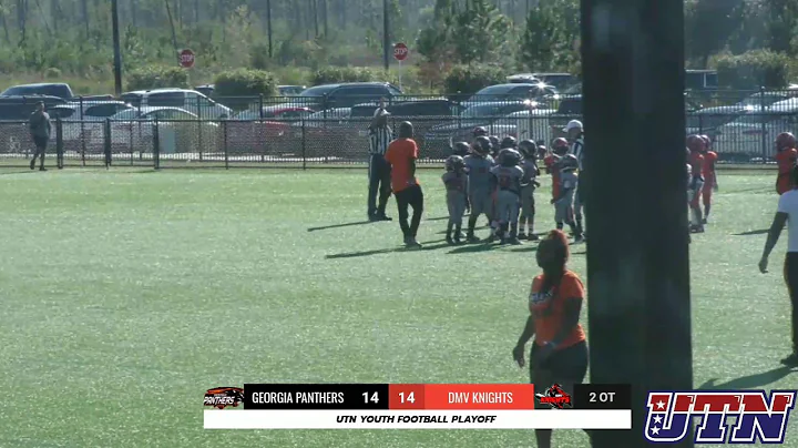 UTN YOUTH FOOTBALL PLAYOFF | DMV KNIGHTS VS GEORGIA PANTHERS (7U)