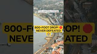 Looking Down 800 Feet From Germany’s Unbeatable Castle #shortsfeed #travel #history #shorts