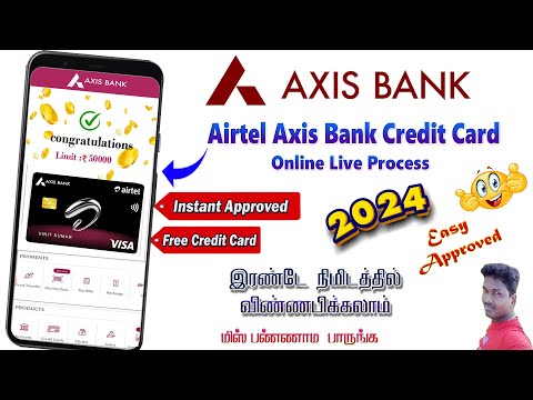 AirtelAxis Bank Credt Card Benefits and Apply Process details in Tamil 2024@Tech and Technics