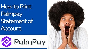 How to Print Palmpay Statement of Account