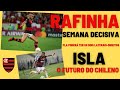 Rafinha e Flamengo voltarão a negociar. Entenda a situação do chileno Isla no octacampeão brasileiro