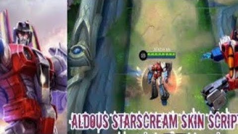 Aldous Normal to Transformer Skin Script No Password [Aldous N. to Starscream] | Mobile Legends