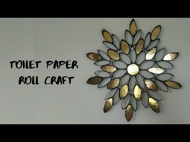 Easy Paper Butterfly Tutorial / Toilet Paper Roll Crafts / Spring Deco DIY  / Smart Recycling Idea 