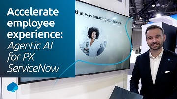 Accelerate employee experience: Agentic AI for people experience with ServiceNow