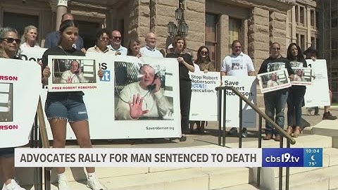 Advocates, lawmakers rally at Texas Capitol to protest Robert Roberson