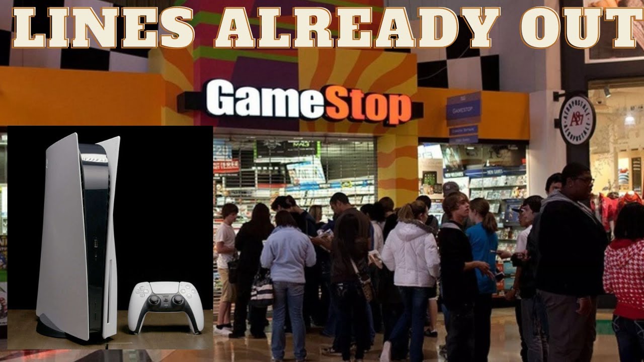 PEOPLE ARE ALREADY CAMPING OUT GAMESTOP FOR THE PS5 AND XBOX SERIES X? RESTOCK NEWS - BLACK FRIDAY