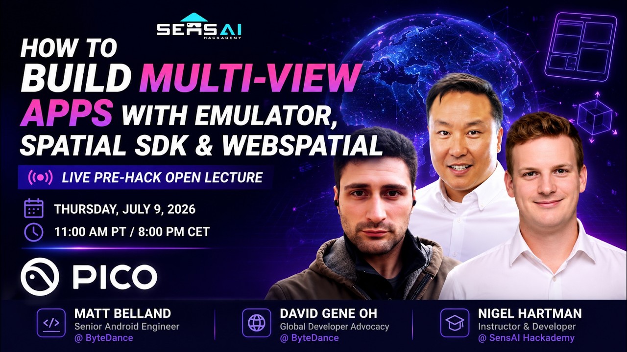 Introduction to ReactVision from the SensAI Hackademy online sessions