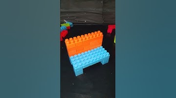 Satisfying DIy Lego Big Chair/building block/#shortvideo #shorts #buildingblocks #short