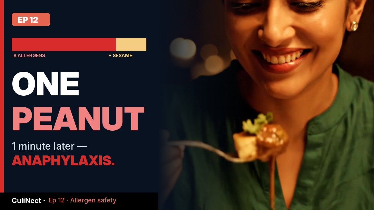 The Peanut on the Pastry Board — FSSAI 8 Allergens