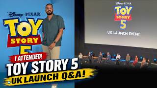 Toy Story 5 Cast Q&A in London! | Tom Hanks, Tim Allen, Joan Cusack, Greta Lee & More.