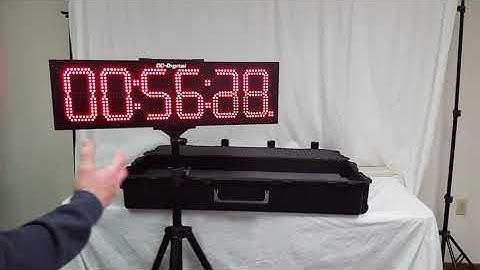 DC 806UT BTC Portable Race, PT, Obstacle Course, Multi Function, Inch 6 Digit LED Clock Timer