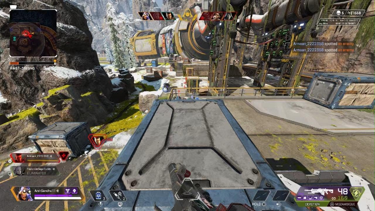 ABUSING DEVOTION LMG | APEX LEGENDS