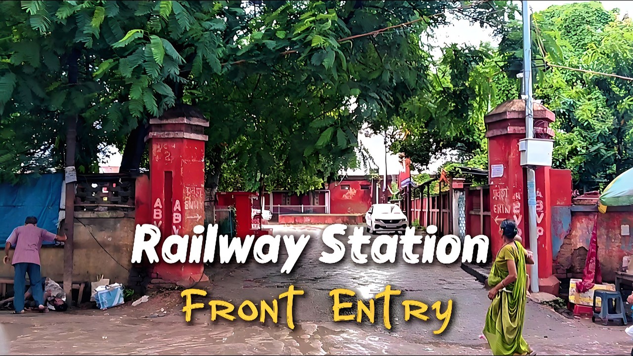 Railway Station Front Entry | Begusarai Railway Station Vlog | part :- 1