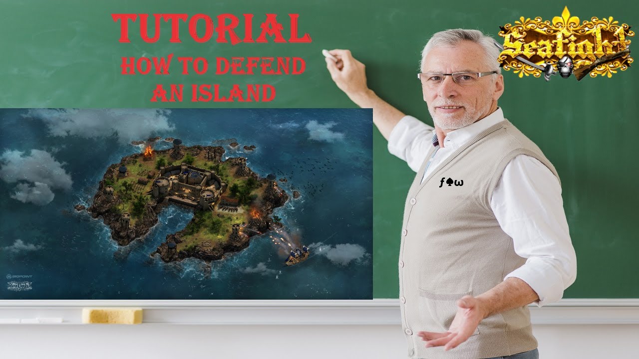 TUTORIAL - HOW TO DEFEND AN ISLAND ON SEAFIGHT [BONUS] - YouTube