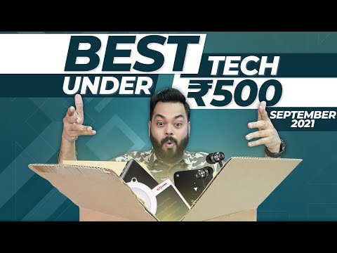 Top 5 Best Tech Gadgets Under Rs.500 | Part 2 ⚡ September 2021