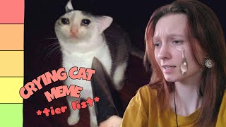 Details CRYING CAT MEMES | Tier List Edition Update