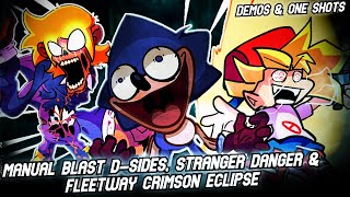[FNF] Manual Blast D-Sides, Stranger Danger & FleetWay Crimson Eclipse | Gameplay/Mods/Sonic.exe