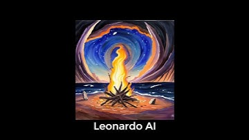 Midjourney vs. Leonardo AI Flame Challenge