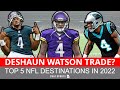 Deshaun Watson Trade Rumors: 5 NFL Teams Most Likely To Trade For Houston Texans Star QB In 2022