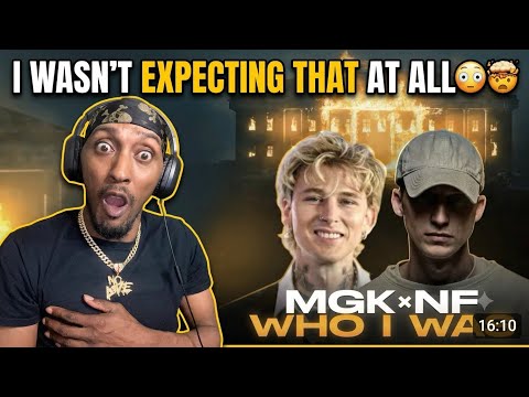 I WASNT EXPECTING THIS | NF x MGK – WHO I WAS (REACTION)