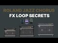 Roland Jazz Chorus FX Loop Secrets & Comparison for Shoegaze & Dream Pop