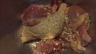 Raw Diet Meal For A 70 - 75 Lb Dog