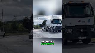 Roundabout Fails: Lorry, Audi & BMW Pothole Chaos! #shorts