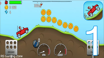 Hill Climb Racing - Gameplay Walkthrough Part 3 ( Android, iOS ) 