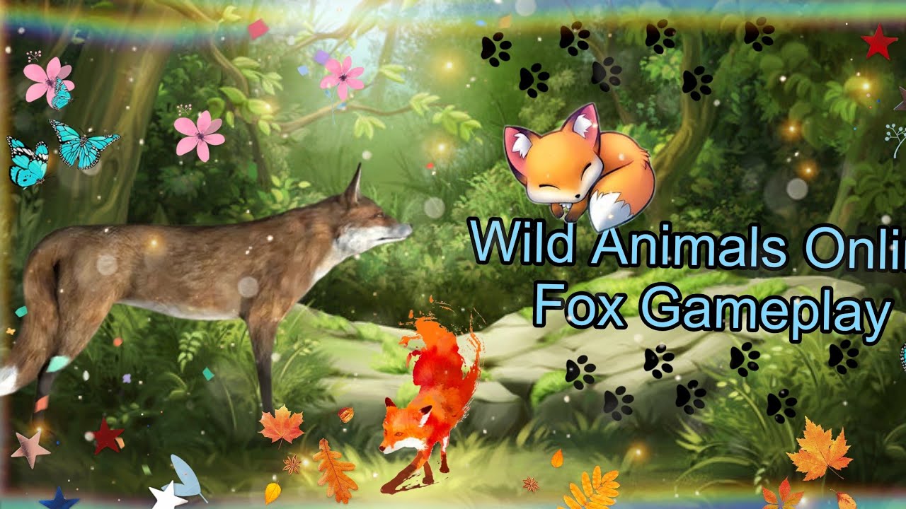 Wild Animals Online fox Gameplay - YouTube