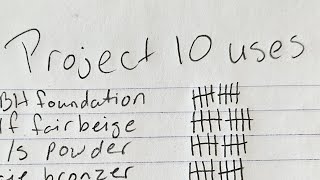 Project 10 uses update for September 
