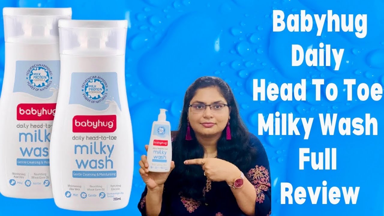 Babyhug Daily Head to Toe Milky Wash Review Best Baby Body Wash in