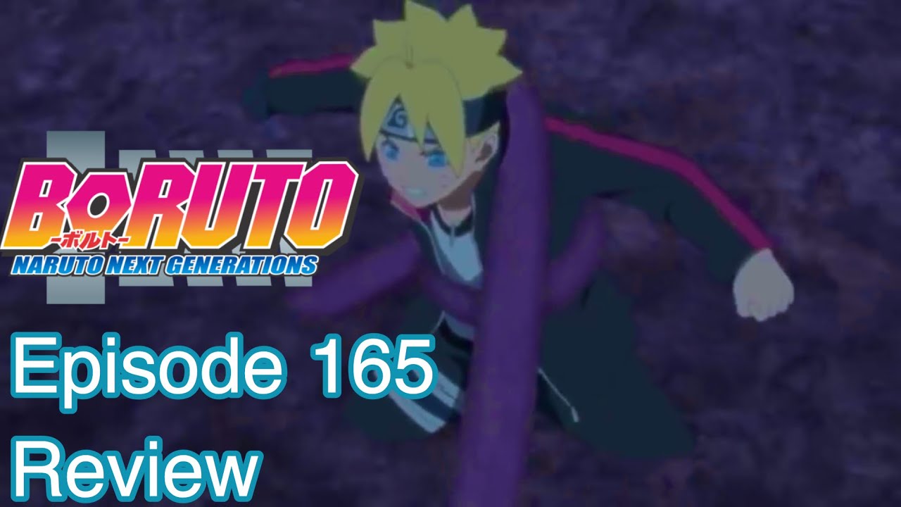 Boruto Episode 165 Review Youtube