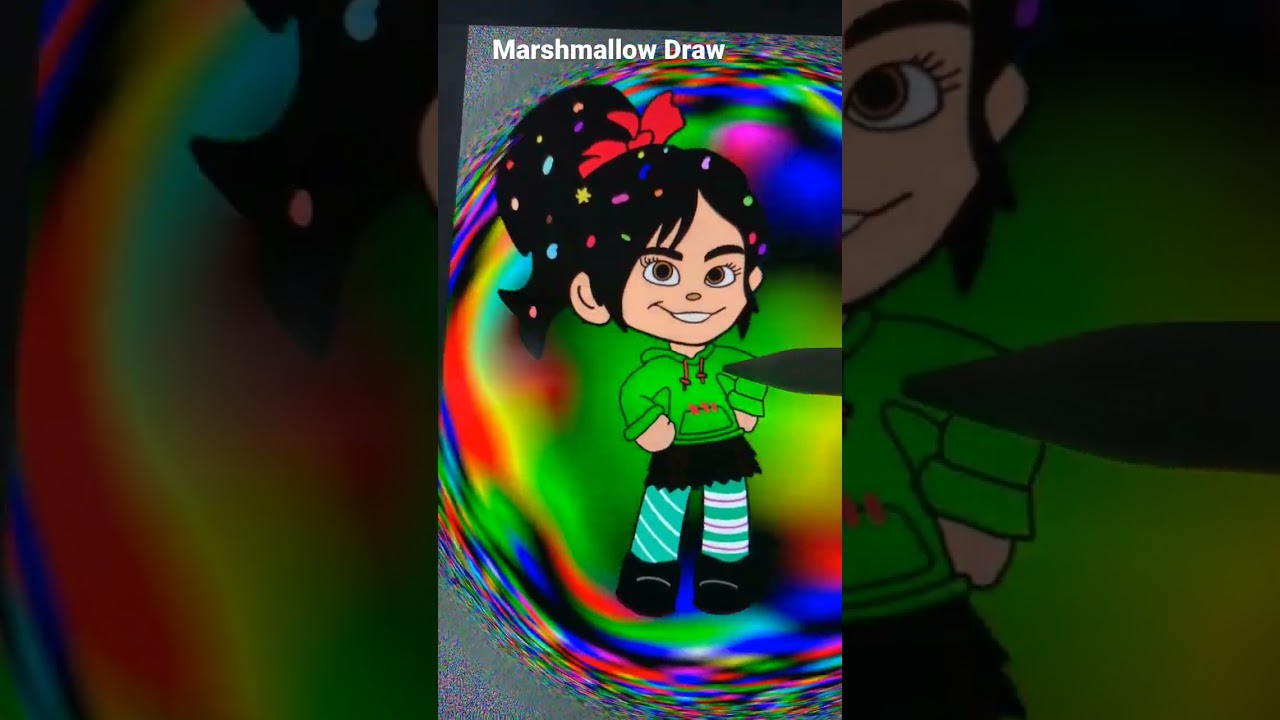 Vanellope Tutorials Drawing pick a color 