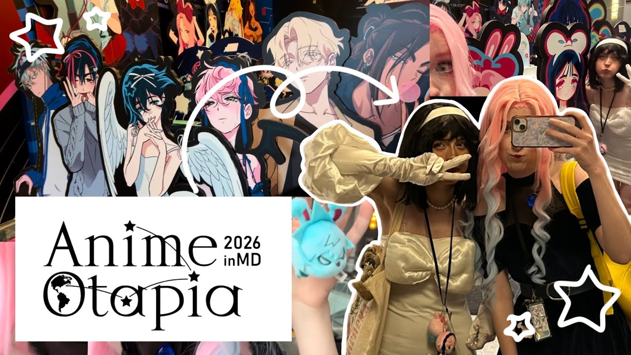 ANIME OTAPIA 2026 VLOG | come to a cosplay convention with me!!