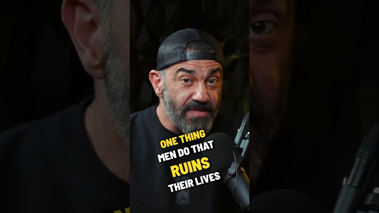 One Thing Men Do That RUINS Their Lives #bedroskeuilian #masculinity #mensadvice #tipsformen