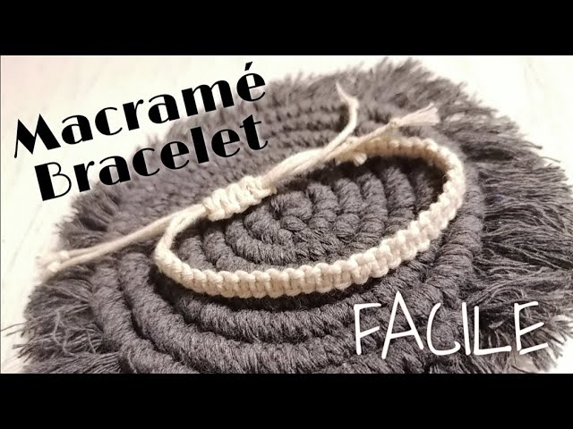 DIY : bracelet brésilien motif tresse ✨ Marion Blush 