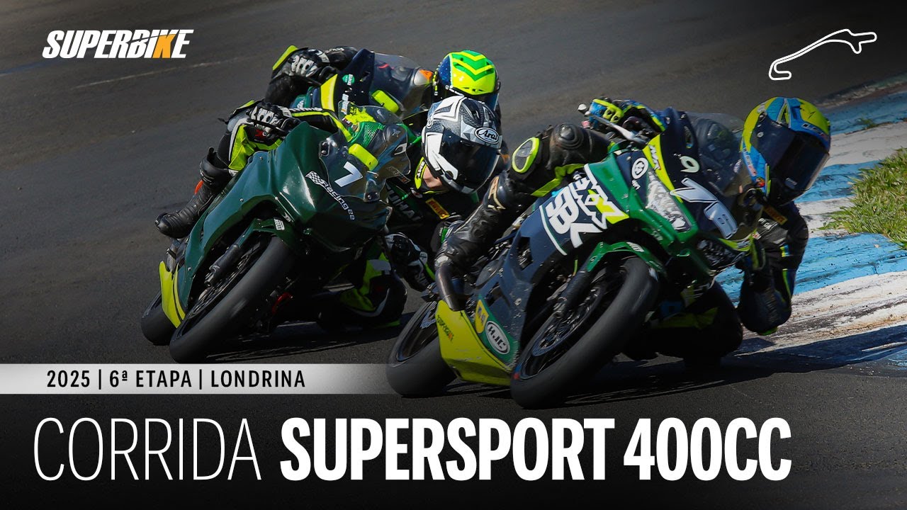 SBK 2025 - 6ª Etapa SuperSport 400cc - Autódromo de Londrina - PR - 21 ...