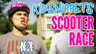 Kid Snippets: Scooter Race (Imagined by Kids)