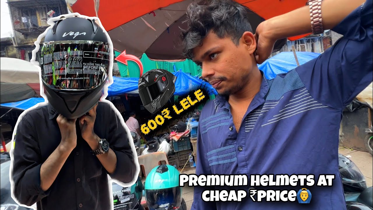 All Premium Helmets🪖 At Affordable ₹Price || Second Hand Helmet Market || Zaid Ansari Vlogs 