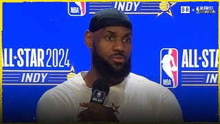 LeBron James Addresses His NBA Future | 2024 NBA All-Star Weekend