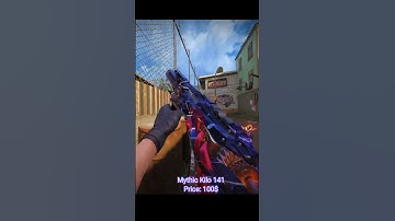 $100 dollar gun in COD Mobile vs 20$ gun in Valorant Mobile #codm #valorant