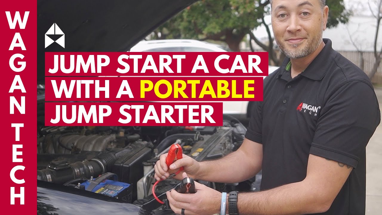 How To Use A Jump Starter How To Jump Start a Car With a Portable Jump Starter - iOnBoost V10 & V8 -  lipo jumper - YouTube