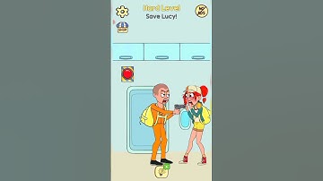 Hard level  Save Lucy!  impossible date 2  #shorts #viral #short #gaming #gamingvideos #youtube